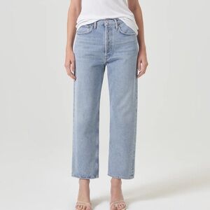 Agolde 90'S CROP MID RISE STRAIGHT IN REPLICA